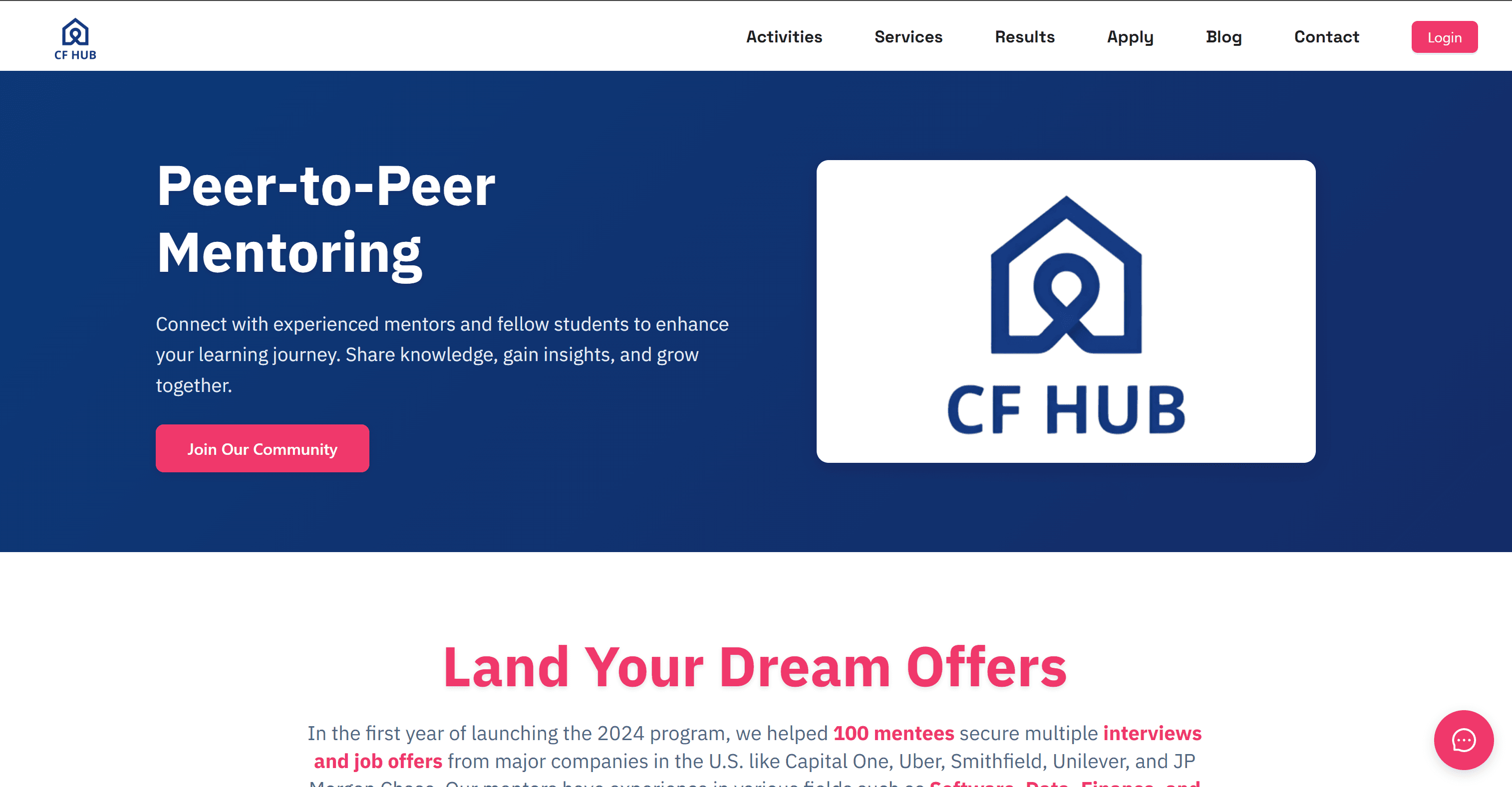 Career Foundation Hub screenshot